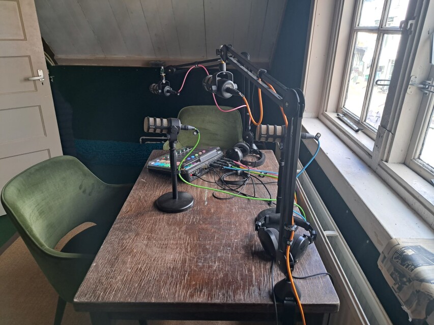 Podcaststudio Jij aan Zet